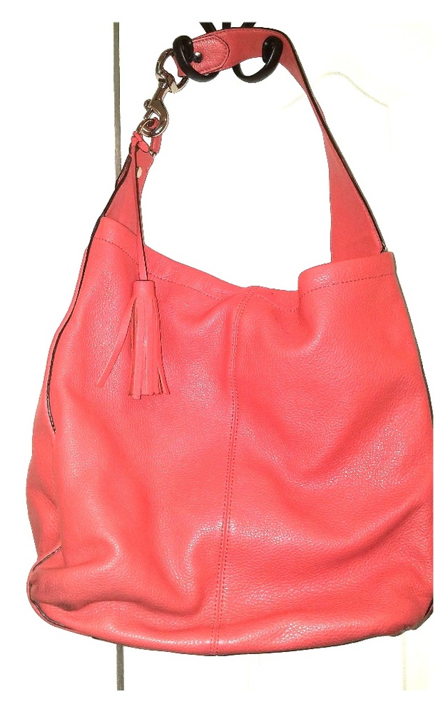 Coach leather hobo bag
